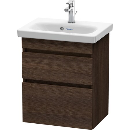 Durastyle Wall-Mounted Vanity Unit Chestnut Dark